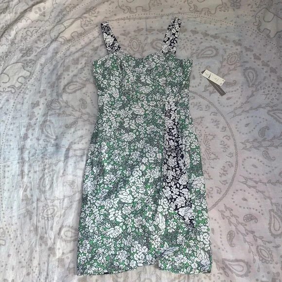 Maeve | Dresses | Nwt Maeve Anthropologie Keely Floral Dress Green Blue  Size 2 Petite | Poshmark